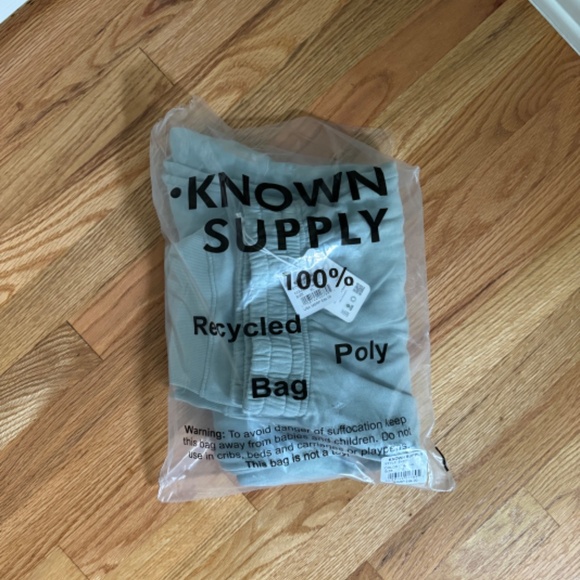 NWT Known Supply 100% Organic Cotton Everly Fleece Jogger Pants, XL fits XXL - Picture 9 of 10